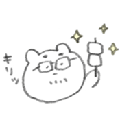 Abe bear stamp sticker #13032911