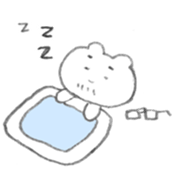 Abe bear stamp sticker #13032917