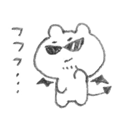 Abe bear stamp sticker #13032920