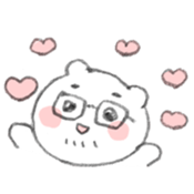 Abe bear stamp sticker #13032921