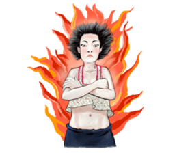 Miss. Manee sticker #13033115