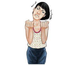 Miss. Manee sticker #13033139