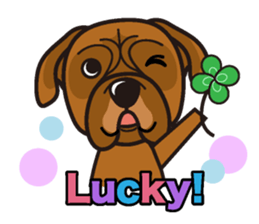 iinu - Bordeaux Mastiff sticker #13034107