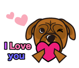 iinu - Bordeaux Mastiff sticker #13034121