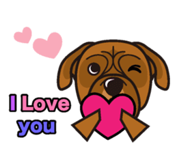 iinu - Bordeaux Mastiff sticker #13034121