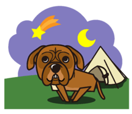 iinu - Bordeaux Mastiff sticker #13034122