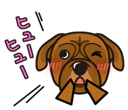 iinu - Bordeaux Mastiff sticker #13034125