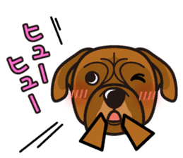 iinu - Bordeaux Mastiff sticker #13034125