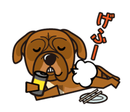 iinu - Bordeaux Mastiff sticker #13034135
