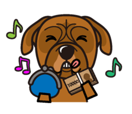 iinu - Bordeaux Mastiff sticker #13034137