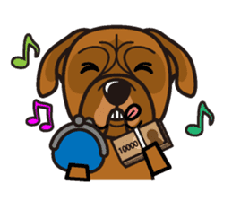 iinu - Bordeaux Mastiff sticker #13034137