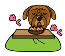 iinu - Bordeaux Mastiff sticker #13034138