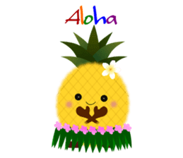 Aloha pine-chan sticker #13034502
