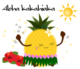 Aloha pine-chan sticker #13034504
