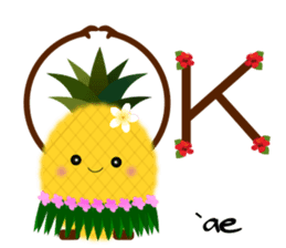 Aloha pine-chan sticker #13034506