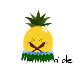 Aloha pine-chan sticker #13034507