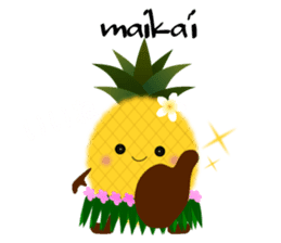 Aloha pine-chan sticker #13034508