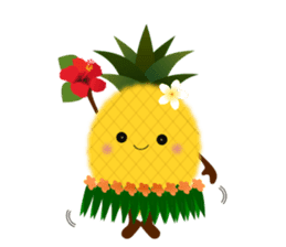 Aloha pine-chan sticker #13034511