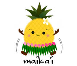 Aloha pine-chan sticker #13034516