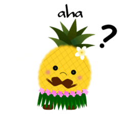 Aloha pine-chan sticker #13034517