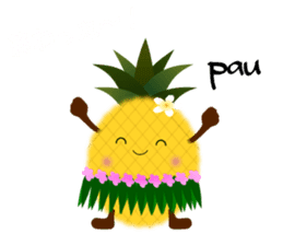 Aloha pine-chan sticker #13034520