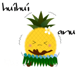 Aloha pine-chan sticker #13034526