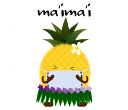 Aloha pine-chan sticker #13034527