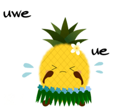 Aloha pine-chan sticker #13034528