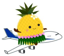 Aloha pine-chan sticker #13034534