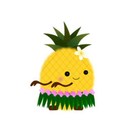 Aloha pine-chan sticker #13034536