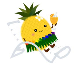 Aloha pine-chan sticker #13034537