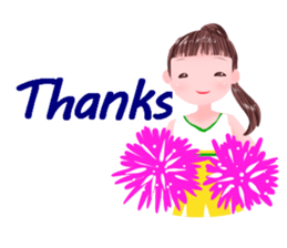 cheer girls ! sticker #13034584