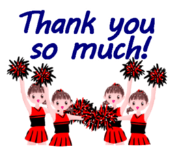 cheer girls ! sticker #13034585