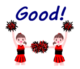 cheer girls ! sticker #13034601