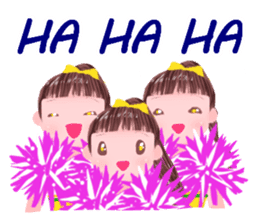 cheer girls ! sticker #13034607