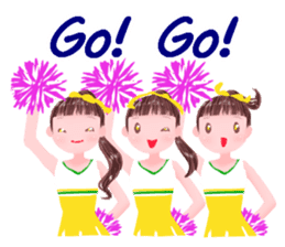 cheer girls ! sticker #13034612