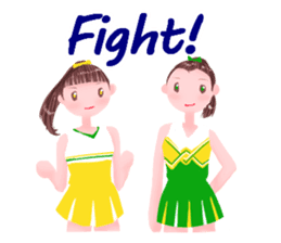 cheer girls ! sticker #13034614