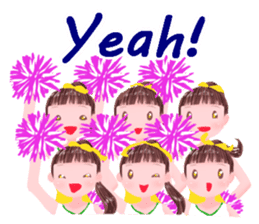 cheer girls ! sticker #13034615