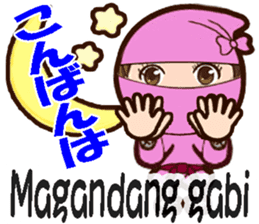 Female ninjas sticker #13035078