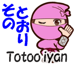 Female ninjas sticker #13035096