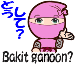 Female ninjas sticker #13035105