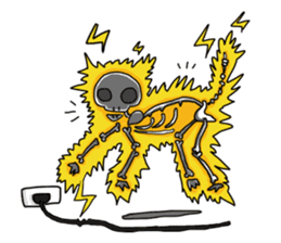 Funny cat's daily life. sticker #13035568