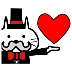 Japanese mascot "neko-roujin"