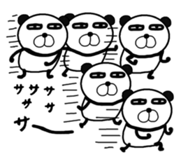 pa-nda panda pandas sticker #13036759