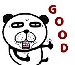pa-nda panda pandas sticker #13036763