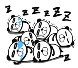 pa-nda panda pandas sticker #13036777