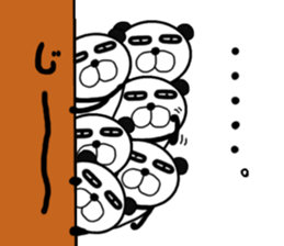 pa-nda panda pandas sticker #13036784