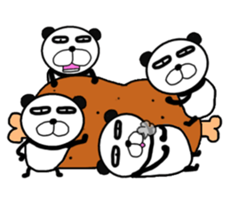 pa-nda panda pandas sticker #13036786