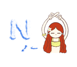 MO-chan Hiroshima valve Ver.3 ~Hula~ sticker #13037247