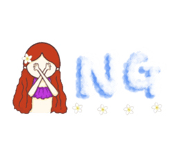 MO-chan Hiroshima valve Ver.3 ~Hula~ sticker #13037248